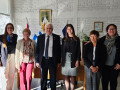 Ministro Pérez Brignani visitó oficinas judiciales en Young Imagen 1