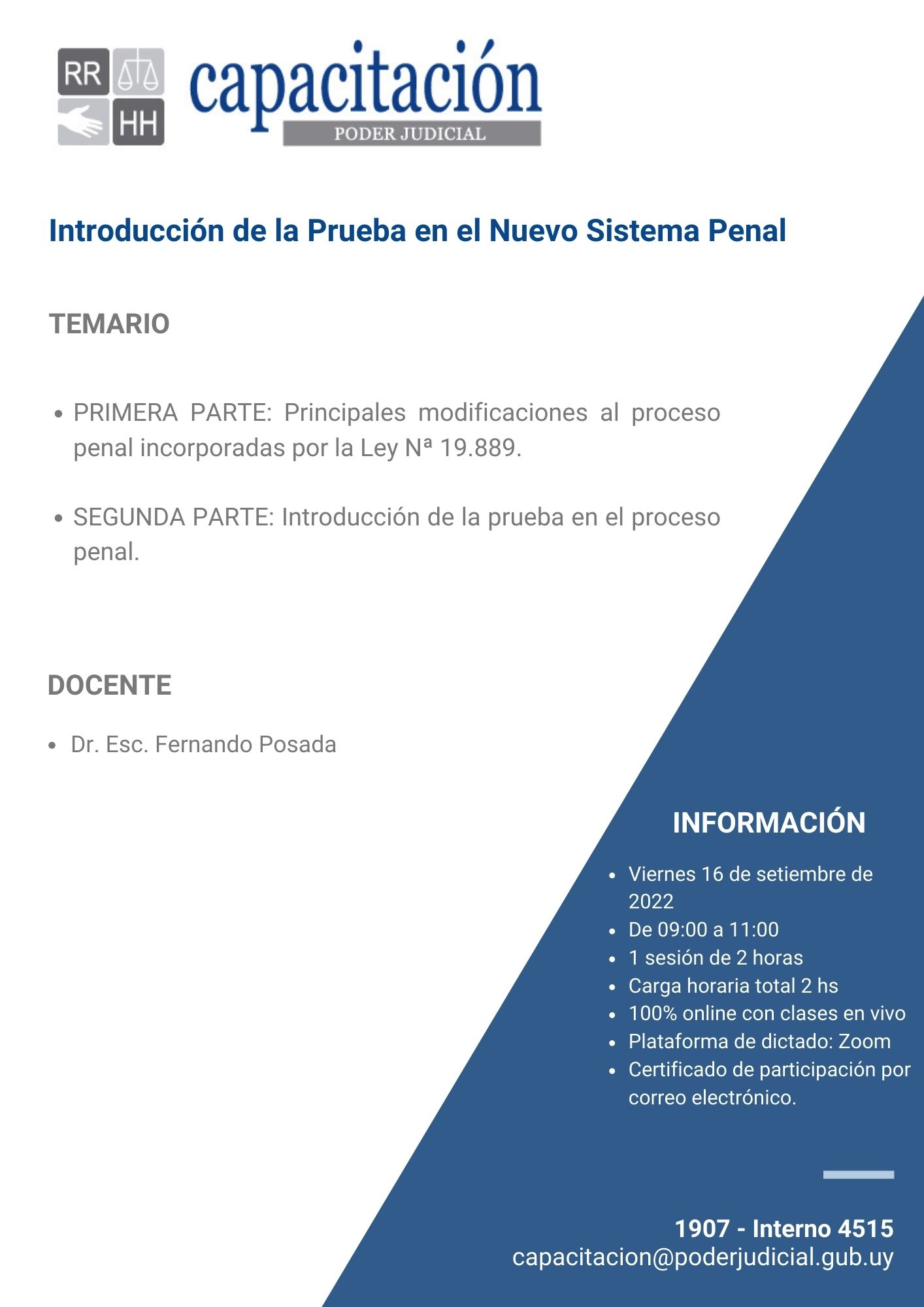 Introduccion prueba Nuevo Sistema Penal