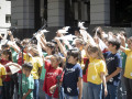 Coro de niños Giraluna actuó ante las autoridades en el Pala ... Imagen 8