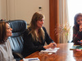 Directora Berezán recibió a representante de la INDDHH Imagen 3