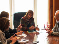 Directora Berezán recibió a representante de la INDDHH Imagen 5