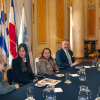 Presidenta de la SCJ recibió a representantes de la Federación Argentina de la Magistratura