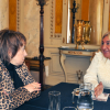 Presidenta de la SCJ recibió a representantes de la Federación Argentina de la Magistratura