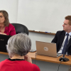 Dra. Verónica Scavone y Dr. Matías Arregger