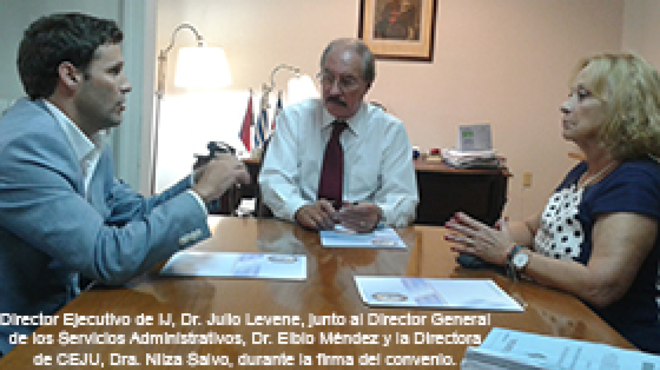 Poder Judicial suscribió convenio para proveer a sus magistrados servicio gratuito de jurisprudencia online