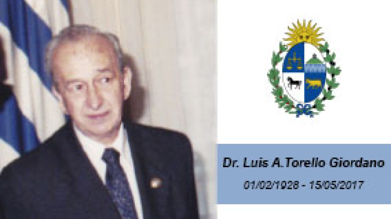 Falleció el ex Ministro de la Suprema Corte de Justicia Dr. Luis A. Torello