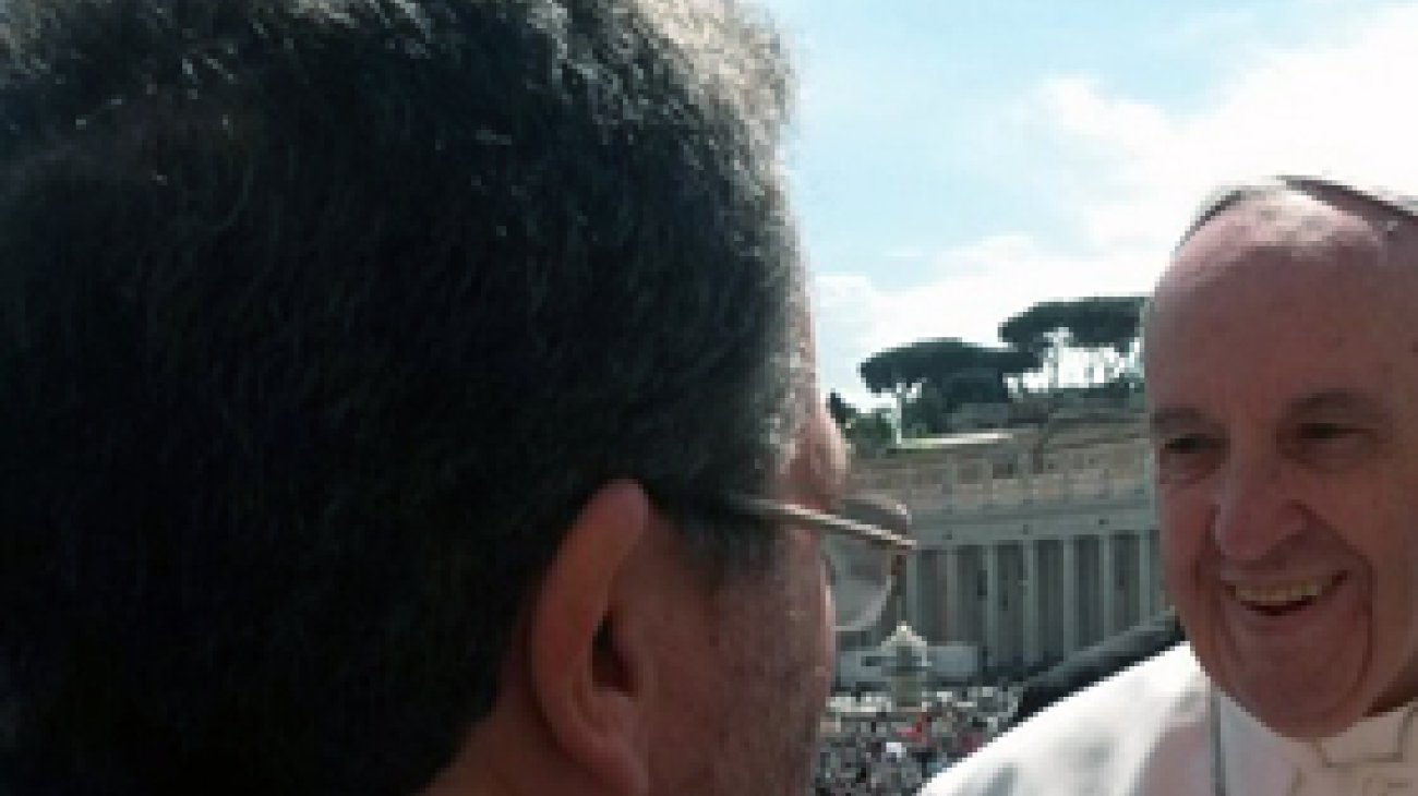 Presidente de la SCJ fue recibido por el Papa Francisco en oportunidad de participar de una misión en Roma