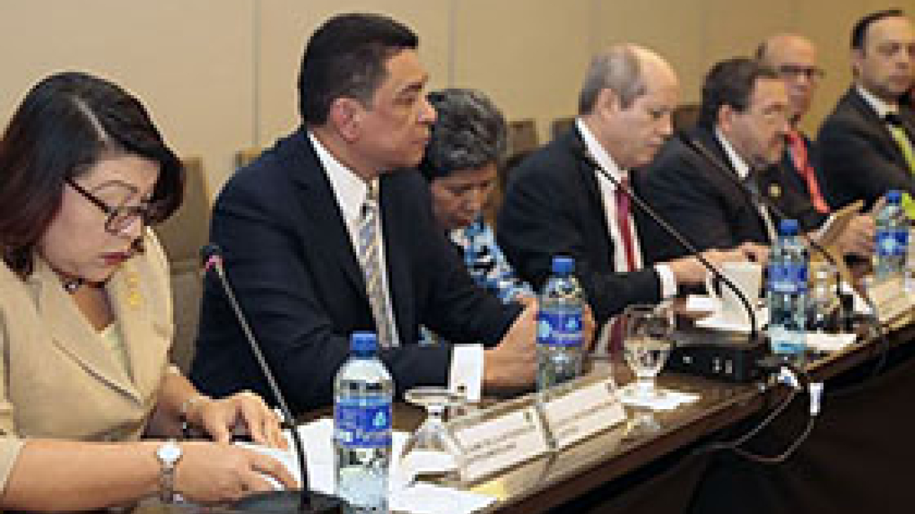 Presidente de la SCJ participó de la reunión ordinaria del Consejo Judicial Centroamericano y del Caribe en Panamá