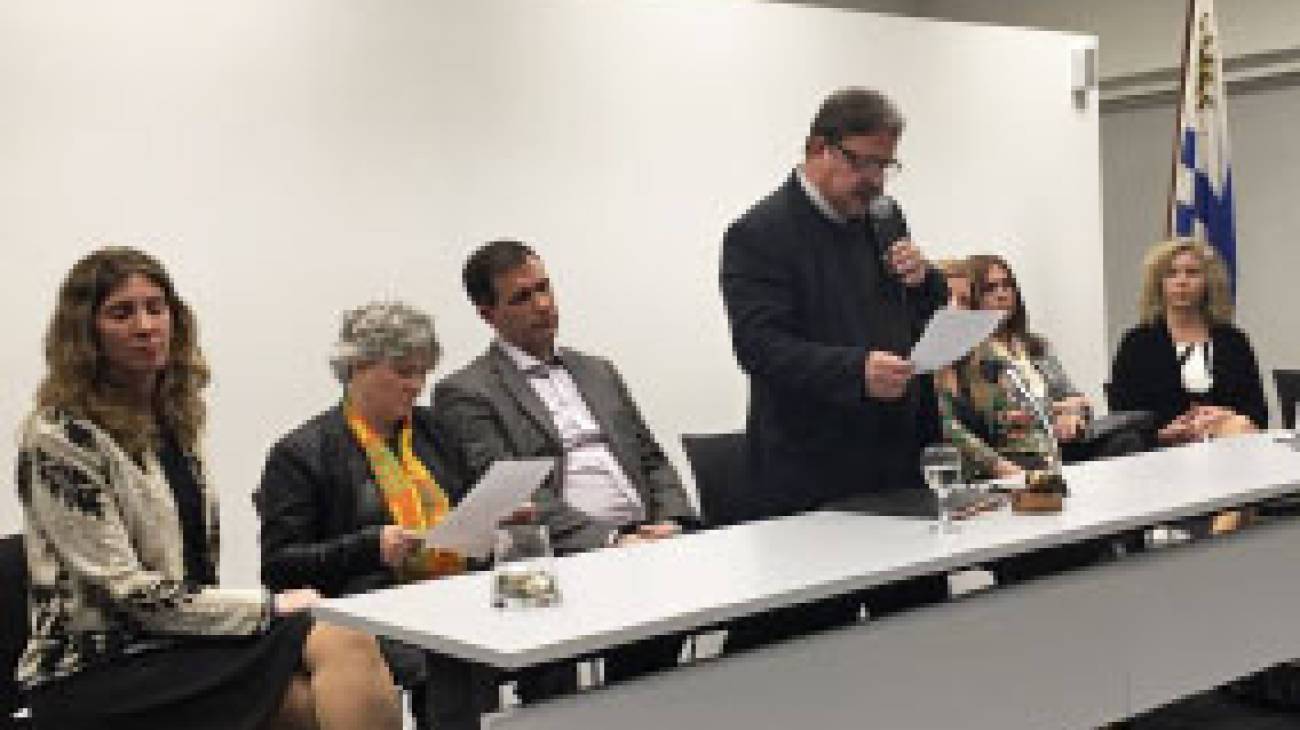 Presidente SCJ recibió a gremial de magistrados y explicó fundamentos de la reorganización de comunidades geográficas en el interior del país