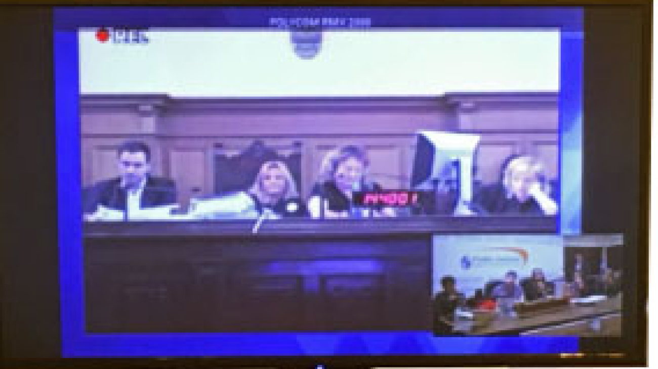 Recluso croata fue interrogado desde Eslovenia mediante sistema de videoconferencia del Poder Judicial