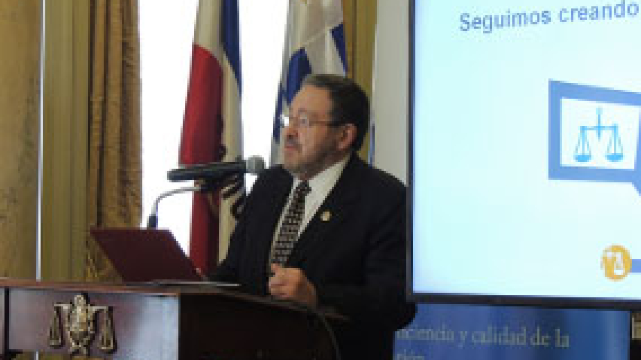 Presidente de la SCJ lanzó hoy la 