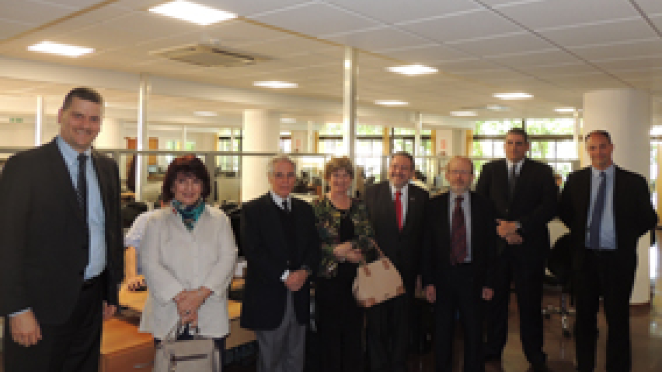 Integrantes de la SCJ visitaron esta tarde las instalaciones que albergan nuevo Centro de Procesamiento de Datos