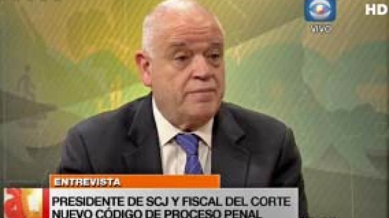 Con el nuevo CPP se impondrá cárcel cuando haya sentencia de condena, dijo Presidente SCJ