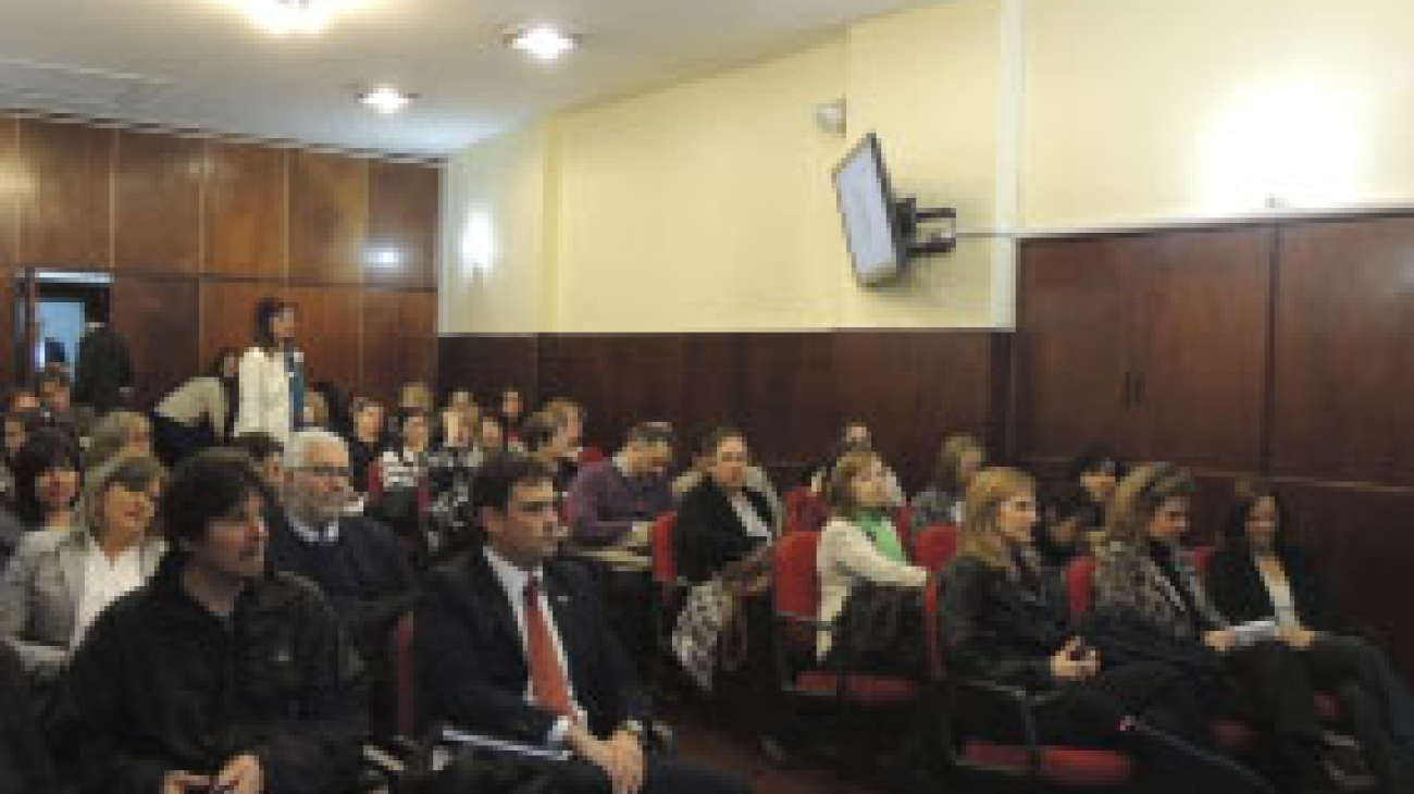 Jueces y actuarios con competencia penal del área metropolitana asistieron a demostración del nuevo sistema Audire