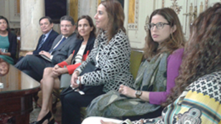 Delegación de autoridades brasileñas fue recibida por ministros de SCJ