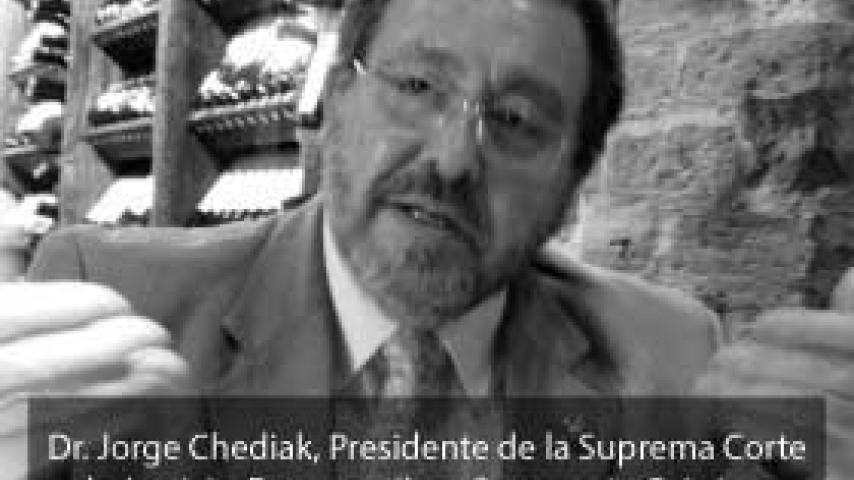 Limitar el presupuesto a los organismos de contralor no ayuda al equilibrio democrático, dijo Presidente de la SCJ