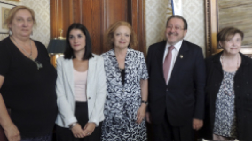 Representantes de la Red Uruguaya contra la Violencia Doméstica se reunieron con Presidente de la SCJ