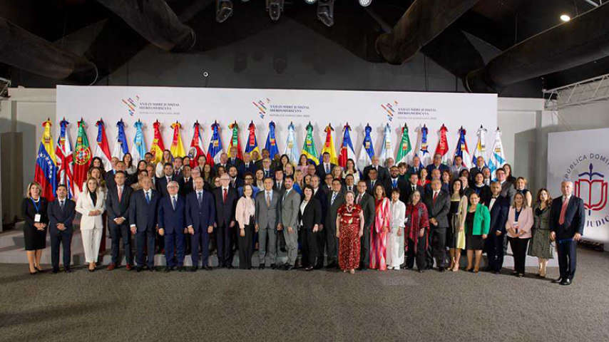 Participantes de la Asamblea Plenaria de la XXII Cumbre Judicial Iberoamericana