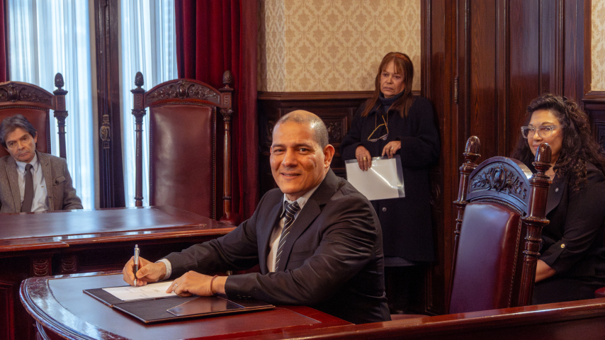 El país procesa su actual crisis gubernamental en los claros términos de sus normas constitucionales, dijo el Presidente de la SCJ