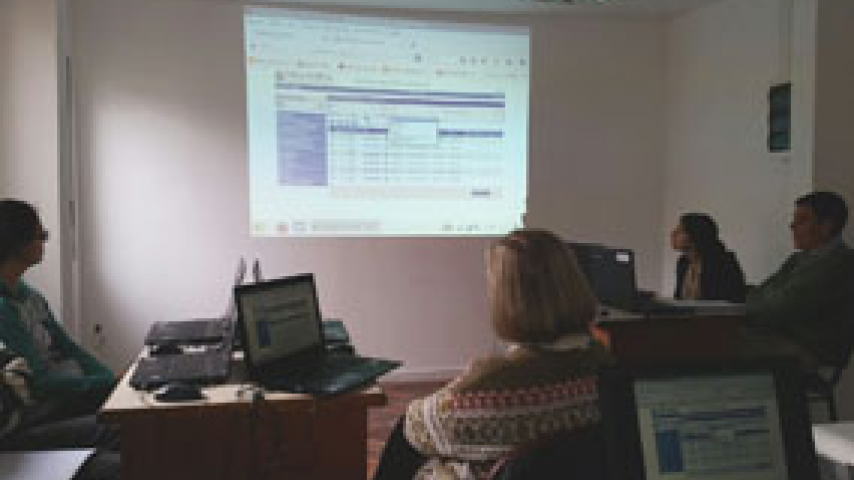 Equipo de actuarias capacitaron en el uso del Sistema de Gestión de Juzgados Multimateria (SGJM), al personal de las oficinas de todo el país