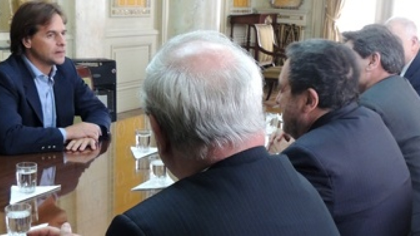 Luis Lacalle Pou señaló que el intercambio también es una forma de respetar la separación de poderes