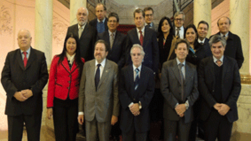 Visitan la SCJ magistrados que participan de seminario iberoamericano sobre derecho a la intimidad