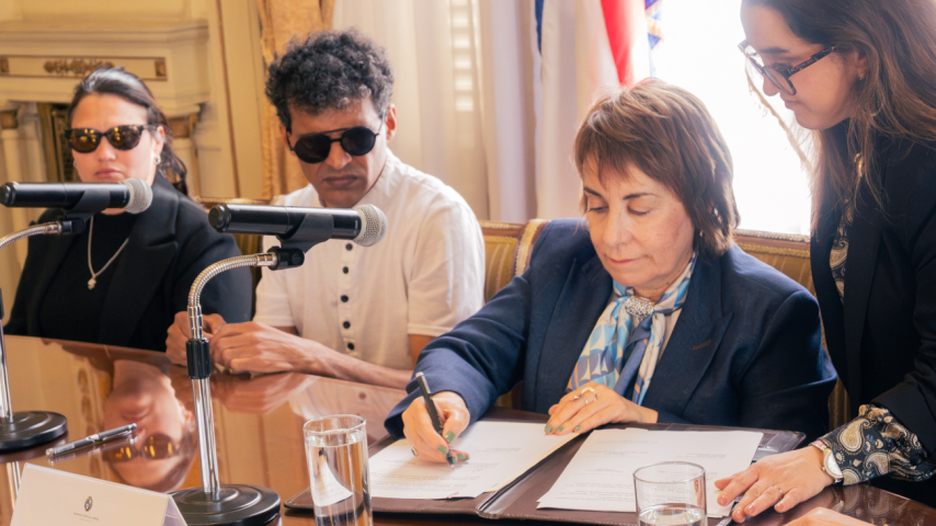 Convenio Suprema Corte de Justicia y Unión Nacional de Ciegos del Uruguay